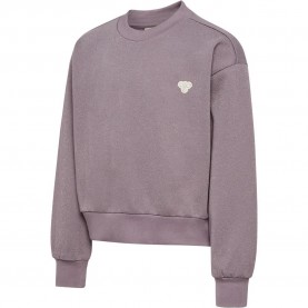 блуза,детски,блузи,hummel,loose,glitter,crewneck,bee,sweatshirt,grey,(ashley,blue)