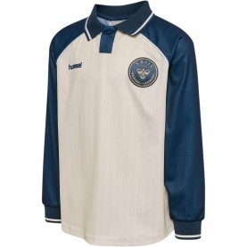 Тениска Hummel Loose Soccer long sleeve T-shirt - Beige (Dress Blue) тениска,мъжки,тениски,дамски,тениски,hummel,loose,soccer,long,sleeve,t,shirt,beige,(dress,blue)