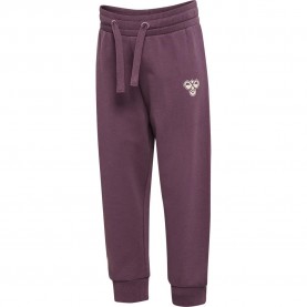 Анцуг Hummel Mini Regular Logo tracksuit pants - Purple (Black Plum) анцуг,детски,анцузи,hummel,mini,regular,logo,tracksuit,pants,purple,(black,plum)