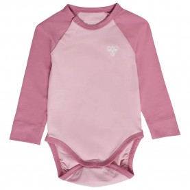 Hummel Mini Raglan Bee Long Sleeve Body - Pink (Polignac) детски,облекла,за,момчета,детски,облекла,за,момичета,hummel,mini,raglan,bee,long,sleeve,body,pink,(polignac)
