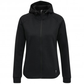 Блуза Hummel Move 2.0 full zip sweatshirt - Black (Black) блуза,дамски,блузи,hummel,move,2.0,full,zip,sweatshirt,black,(black)