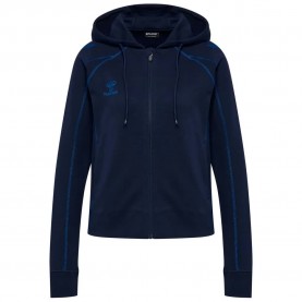 блуза,дамски,блузи,hummel,move,2.0,full,zip,sweatshirt,blue,(marine)