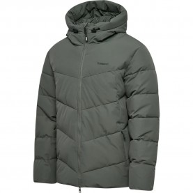 Яке Hummel Puffer down jacket - Green (Castor Gray) яке,мъжки,якета,дамски,якета,и,палта,hummel,puffer,down,jacket,green,(castor,gray)