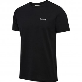 Тениска Hummel Pulse Graphic short sleeve T-shirt - Black (Black / Black) тениска,мъжки,тениски,дамски,тениски,hummel,pulse,graphic,short,sleeve,t,shirt,black,(black,black)