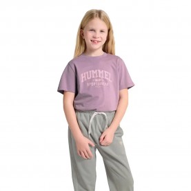 Тениска Hummel Regular Graphic short sleeve T-shirt - Purple (Lavender Mist) тениска,мъжки,тениски,дамски,тениски,hummel,regular,graphic,short,sleeve,t,shirt,purple,(lavender,mist)