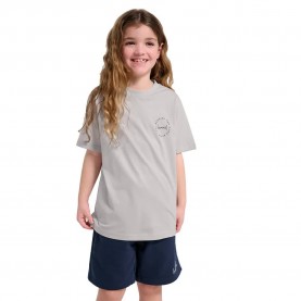 Тениска Hummel Regular Graphic short sleeve T-shirt - Grey (Vanilla) тениска,мъжки,тениски,дамски,тениски,hummel,regular,graphic,short,sleeve,t,shirt,grey,(vanilla)