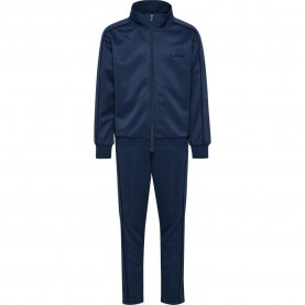 Анцуг Hummel Regular Logo tracksuit - Blue (Dress Blue) анцуг,детски,анцузи,hummel,regular,logo,tracksuit,blue,(dress,blue)