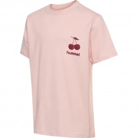 Тениска Hummel Regular Graphic short sleeve T-shirt - Pink (Pale Lilac) тениска,мъжки,тениски,дамски,тениски,hummel,regular,graphic,short,sleeve,t,shirt,pink,(pale,lilac)