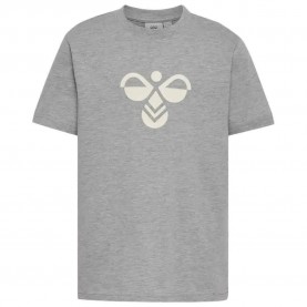 Тениска Hummel Regular Tukas short sleeve T-shirt - Grey (Grey Melange) тениска,мъжки,тениски,дамски,тениски,hummel,regular,tukas,short,sleeve,t,shirt,grey,(grey,melange)