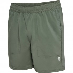 Къси панталони Hummel Pulse Workout shorts - Green (Castor Gray) къси,панталони,мъжки,панталони,дамски,панталони,hummel,pulse,workout,shorts,green,(castor,gray)