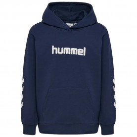 суичър,детски,блузи,hummel,regular,logo,hoodie,blue,(dress,blue)
