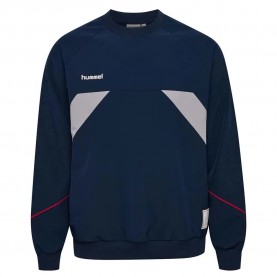 блуза,мъжки,пуловери,дамски,пуловери,hummel,world,26,crew,tech,sweatshirt,blue,(dark,sapphire)