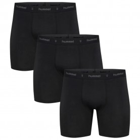 Боксерки Hummel Comfort boxers 3 units - Black (Black) боксерки,мъжко,бельо,hummel,comfort,boxers,3,units,black,(black)