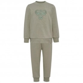 Анцуг Hummel Mini Bee tracksuit - Green (Shadow) анцуг,детски,анцузи,hummel,mini,bee,tracksuit,green,(shadow)