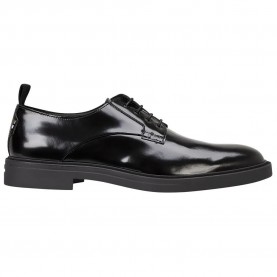 Обувки BOSS Calev Derb 10224980 shoes - Black (Black) обувки,мъжки,обувки,boss,calev,derb,10224980,shoes,black,(black)