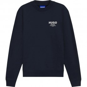 Блуза HUGO Nespon 10283345 BLUE sweatshirt - Blue (Dark Blue) блуза,мъжки,пуловери,hugo,nespon,10283345,blue,sweatshirt,blue,(dark,blue)