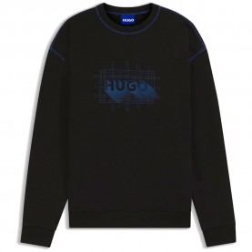 блуза,мъжки,пуловери,hugo,nothalic,10277048,blue,sweatshirt,black,(black)