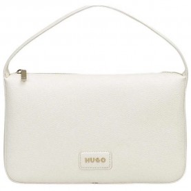 Чанта за през рамо HUGO Orin Hobo 10277944 shoulder bag - White (Open White) чанта,за,през,рамо,всички,чанти,hugo,orin,hobo,10277944,shoulder,bag,white,(open,white)