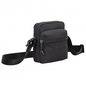 HUGO Rehx NS 10281694 crossbody - Black (Black) всички,чанти,hugo,rehx,ns,10281694,crossbody,black,(black)