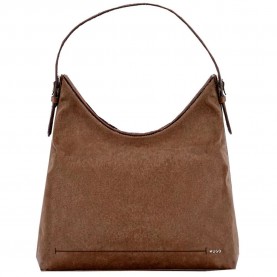 Чанта за през рамо HUGO Yorih S Hobo Big 10281904 shoulder bag - Brown (Dark Brown) чанта,за,през,рамо,всички,чанти,hugo,yorih,s,hobo,big,10281904,shoulder,bag,brown,(dark,brown)