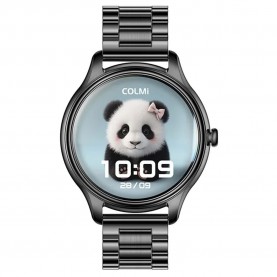 часовници,colmi,steel,l28,strap,smartwatch,silver,(black)