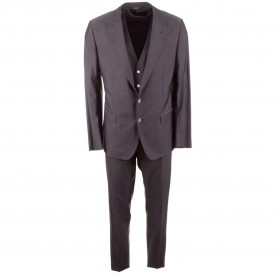 Dolce & gabbana 723630 2 Buttons 3 Pieces Suit - Grey (Dark Grey) мъжки,костюми,dolce,&,gabbana,723630,2,buttons,3,pieces,suit,grey,(dark,grey)