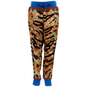 Анцуг Dolce & gabbana 747106 Animal Print sweat pants - Brown (Brown) анцуг,мъжки,панталони,дамски,панталони,dolce,&,gabbana,747106,animal,print,sweat,pants,brown,(brown)