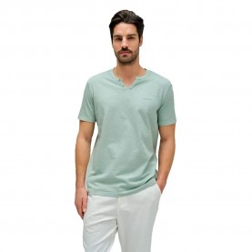 тениска,мъжки,тениски,дамски,тениски,salsa,jeans,21011460,short,sleeve,v,neck,t,shirt,blue,(green)