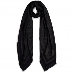 Шал Tommy hilfiger AW0AW18273 scarf - Black (Black) шал,ръкавици,шапки,и,шалове,tommy,hilfiger,aw0aw18273,scarf,black,(black)