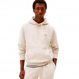 Суичър Tommy hilfiger Essential Seasonal hoodie - Beige (Heathered Oatmilk) суичър,мъжки,пуловери,tommy,hilfiger,essential,seasonal,hoodie,beige,(heathered,oatmilk)