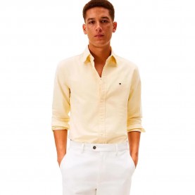 риза,с,дълъг,ръкав,дамски,ризи,мъжки,ризи,tommy,hilfiger,solid,heritage,oxford,rf,long,sleeve,shirt,yellow,(morningside,yellow)
