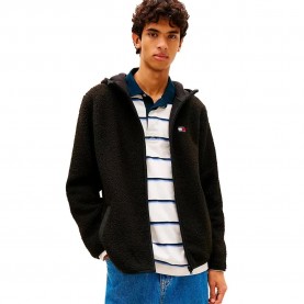 яке,мъжки,якета,дамски,якета,и,палта,tommy,jeans,badge,teddy,flace,jacket,black,(black,aop)