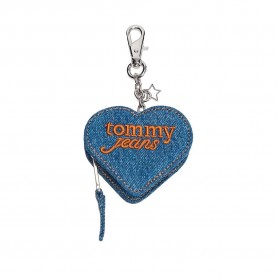 Tommy jeans Cool Denim Heart woman wallet - Blue (Mid Denim) портфейли,и,портмонета,tommy,jeans,cool,denim,heart,woman,wallet,blue,(mid,denim)