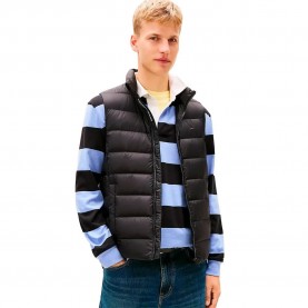 Дънки Tommy jeans DM0DM20663 vest - Black (Black) дънки,мъжки,жилетки,tommy,jeans,dm0dm20663,vest,black,(black)