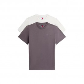 дънки,дамски,блузи,с,яка,мъжки,блузи,с,яка,tommy,jeans,dm0dm22316,short,sleeve,polo,2,units,white,grey,(ecru,washed,black)