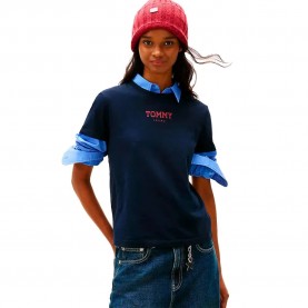 тениска,мъжки,тениски,дамски,тениски,tommy,jeans,dw0dw21842,short,sleeve,t,shirt,blue,(dark,night,navy)