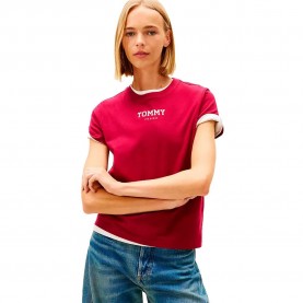 тениска,мъжки,тениски,дамски,тениски,tommy,jeans,dw0dw21842,short,sleeve,t,shirt,red,(lavish,cerise)
