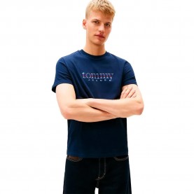 тениска,мъжки,тениски,дамски,тениски,tommy,jeans,entry,slim,fit,short,sleeve,t,shirt,blue,(dark,night,navy)