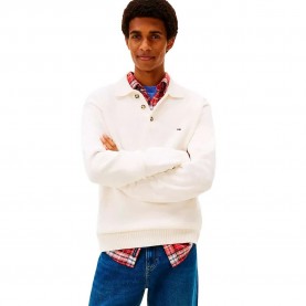 блуза,мъжки,пуловери,дамски,пуловери,tommy,jeans,essential,slim,fit,sweater,beige,(ancient,white)