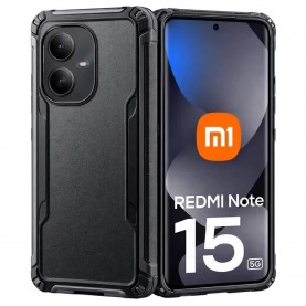 Crococase Xiaomi Redmi Note 15 phone case - Black (Transparent) други,аксесоари,crococase,xiaomi,redmi,note,15,phone,case,black,(transparent)