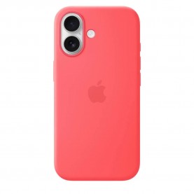 други,аксесоари,apple,silicone,iphone,17,case,with,magsafe,pink,(bright,guava)