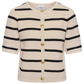 Жилетка Redgreen Josie cardigan - Beige (Ecru Stripe) жилетка,мъжки,пуловери,дамски,пуловери,redgreen,josie,cardigan,beige,(ecru,stripe)