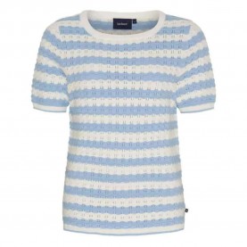 Блуза Sea ranch Karli short sleeve sweater - Blue (Pearl / Blue Bell) блуза,мъжки,пуловери,дамски,пуловери,sea,ranch,karli,short,sleeve,sweater,blue,(pearl,blue,bell)