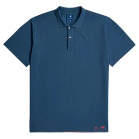 G-Star D28565-E342 short sleeve polo - Blue (Rank Blue) дамски,блузи,с,яка,мъжки,блузи,с,яка,g,star,d28565,e342,short,sleeve,polo,blue,(rank,blue)
