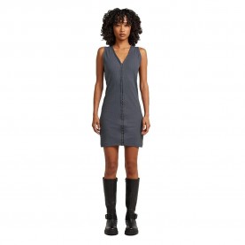 Рокля G-Star D28854-D107 sleeveless dress - Grey (Petrol) рокля,дамски,поли,и,рокли,g,star,d28854,d107,sleeveless,dress,grey,(petrol)