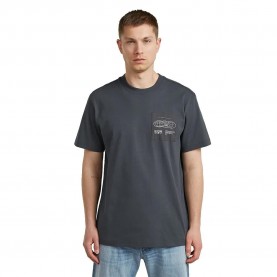 Тениска G-Star D28882-E385 short sleeve T-shirt - Grey (Petrol) тениска,мъжки,тениски,дамски,тениски,g,star,d28882,e385,short,sleeve,t,shirt,grey,(petrol)