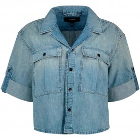 Риза с къс ръкав G-Star D28925-D539 Relaxed Fit short sleeve shirt - Blue (Vintage Sandblast) риза,с,къс,ръкав,дамски,ризи,мъжки,ризи,g,star,d28925,d539,relaxed,fit,short,sleeve,shirt,blue,(vintage,sandblast)