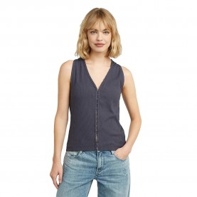 Тениска G-Star D28965-D107 sleeveless T-shirt - Blue (Petrol) тениска,мъжки,тениски,дамски,тениски,g,star,d28965,d107,sleeveless,t,shirt,blue,(petrol)