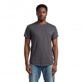 тениска,мъжки,тениски,дамски,тениски,g,star,lash,ribbed,short,sleeve,t,shirt,grey,(petrol)