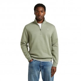 блуза,мъжки,пуловери,g,star,premium,core,half,zip,sweatshirt,green,(light,orphus)